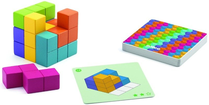Przestrzenna układanka dla dzieci Cubissimo Djeco 