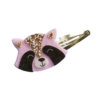 Zestaw kreatywny dla dzieci do tworzenia biżuterii brokatowe spinki do włosów Leśne zwierzątka Janod