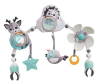 Tiny Love Pałąk z sensorycznymi zabawkami dla niemowląt Magiczna Kraina do wózka, leżaczka i fotelika