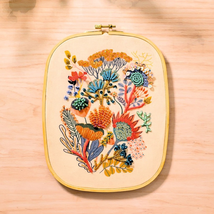 Zestaw artystyczny do haftu koralikowego dla dorosłych Djeco