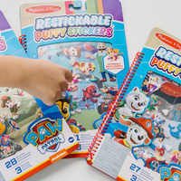 Książka z naklejkami wielorazowymi Psi Patrol Puffy Sticker – Jungle Melissa and Doug