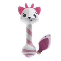 Tiny Love Grzechotka z gryzakiem dla niemowląt Tiny Smarts Sarenka Florence Zabawka sensoryczna