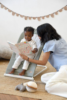 Leżaczek dla niemowlaka składany Eazy Relax Lichen Beaba