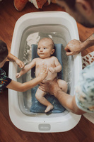 Składana wanienka dla dzieci Eazy Pop Camélé'O Gris velours Beaba