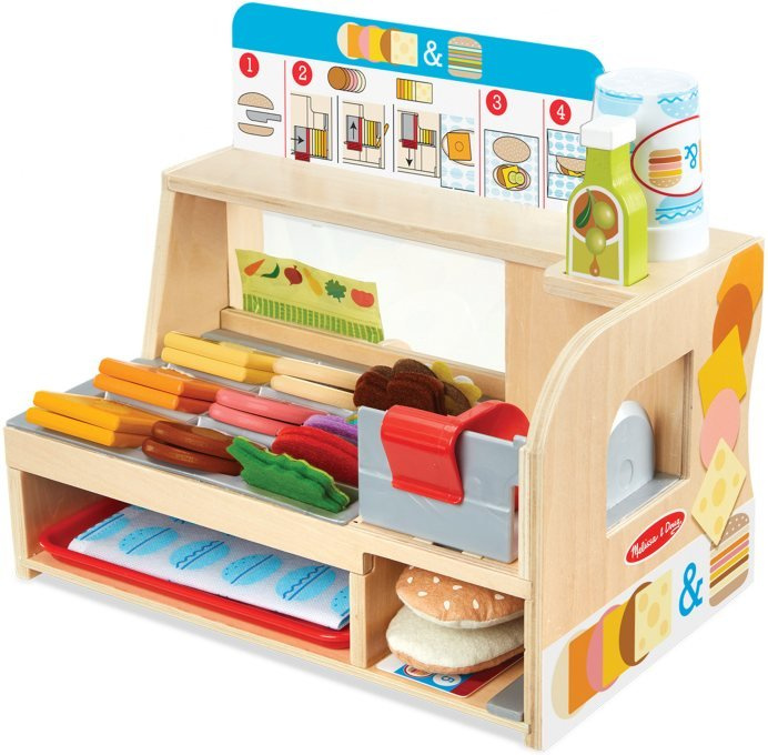 Drewniany zestaw Bar Kanapkowy Melissa and Doug