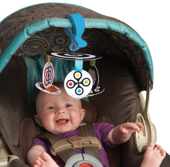 Barwna karuzela do wózka Wimmer Ferguson Manhattan Toy