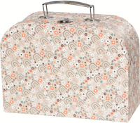 Przenośny Apartament dla lalki w walizce "Paryż" nr 137 Goki Domek z mebelkami i lalką