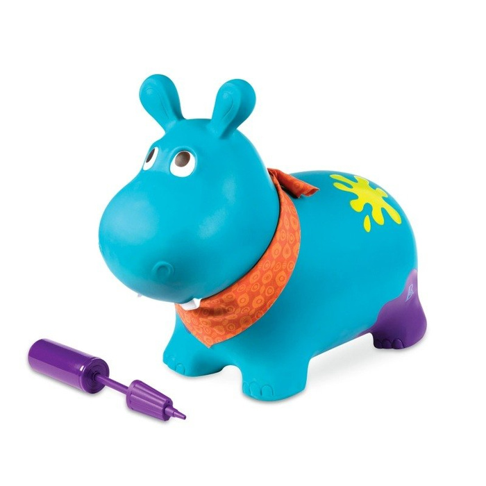 Dmuchany hipopotam do skakania Anton B.Toys