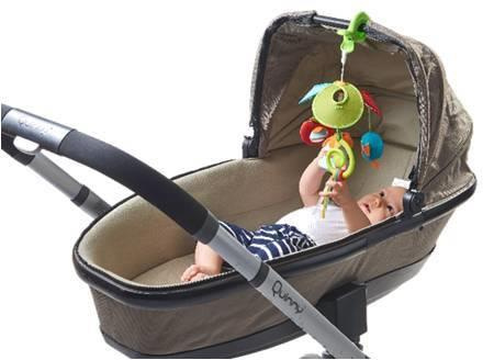 Tiny Love Karuzela podróżna dla niemowląt do wózka, fotelika i łóżeczka Pack&Go Zabawa na łące