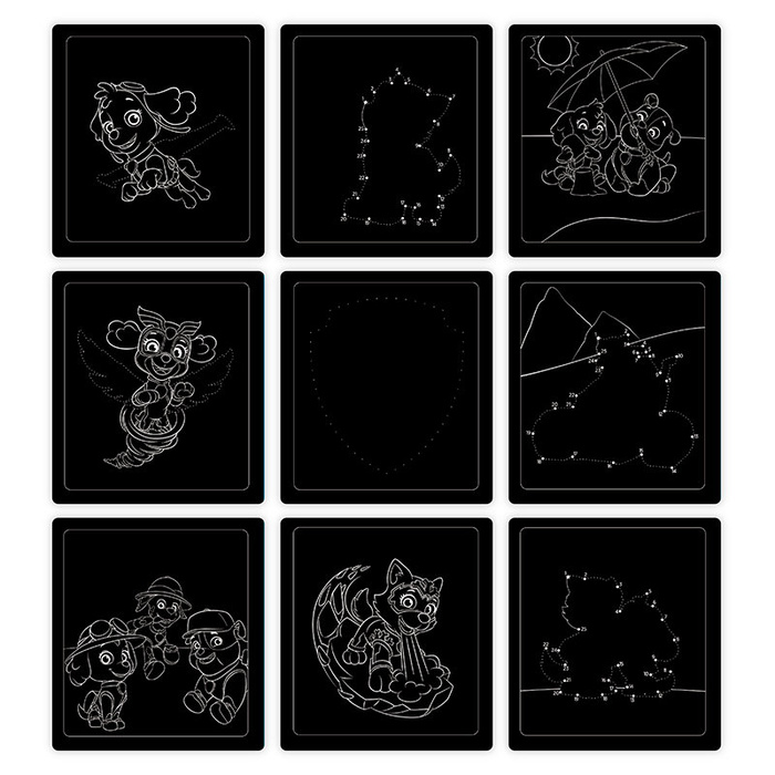 Książeczka ze zdrapywankami Psi Patrol Scratch Art Pad – Skye Melissa and Doug