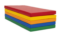 Maty dla dzieci piankowe do aktywnej zabawy zestaw 5 kolorów IGLU