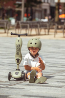 SCOOTANDRIDE Kask S-M dla dzieci 3+ Olive