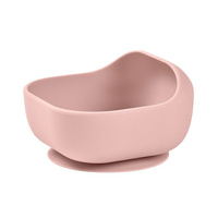 Beaba Silikonowa miseczka z przyssawką pink