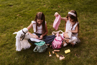 Torba na dodatki do Hobby Horse sztruksowa różowa Astrup