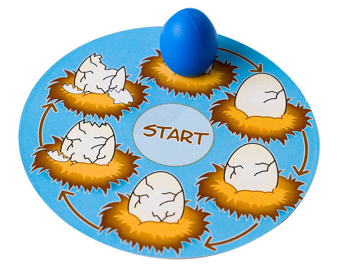 Gra memory ćwiczenie pamięci Kurnik Peek-A-Doodle Doo Fat Brain Toys