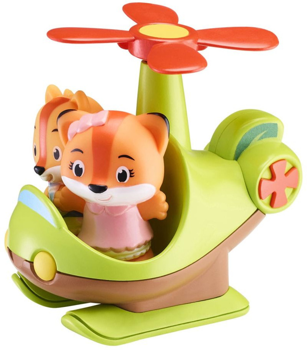 Helikopter Klorofil z figurką zwierzątka