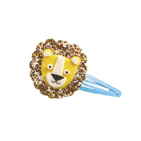 Zestaw kreatywny dla dzieci do tworzenia biżuterii Brokatowe spinki do włosów Egzotyczne zwierzęta Janod