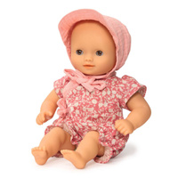 Lalka bobas dla dzieci Baby Jacinthe 32cm Pomea Djeco