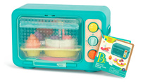 Piekarnik z tortem interaktywny zestaw emitujący realistyczne odgłosy i efekty świetlne Mini Chef Bake a Cake Playset B.toys