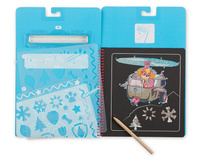 Książeczka ze zdrapywankami Psi Patrol Scratch Art Pad – Skye Melissa and Doug