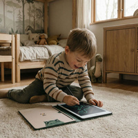 KidBook Tablet graficzny do rysowania dla dzieci Dino Kidinex