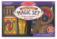 Drewniany zestaw magiczny Deluxe Melissa and Doug