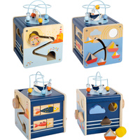 Drewniana kostka edukacyjna motoryczna Ocean Small Foot