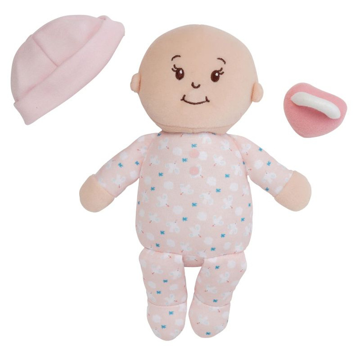 Zestaw dla dzieci lalka Peach i przenośne łóżeczko Love Stella Manhattan Toy