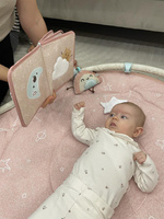 Tiny Love Książeczka z elementami aktywizującymi i sensorycznymi dla dziecka Moje Podróże  Kraina Jednorożca