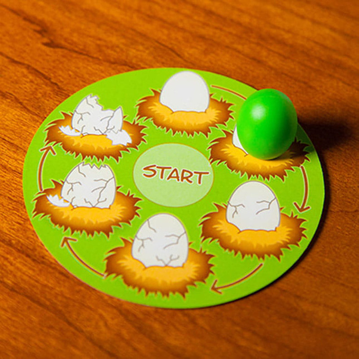 Gra memory ćwiczenie pamięci Kurnik Peek-A-Doodle Doo Fat Brain Toys