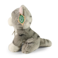 Pluszowy szary kot 18 cm Rappa maskotki