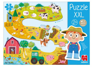 Wielkie puzzle XXL Gospodarstwo i życie na wsi Goula