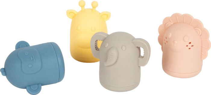 Silikonowe zabawki do kąpieli dla dzieci 4 Zwierzątka Small Foot