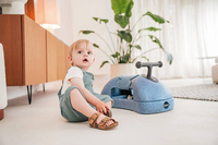 Scootandride My First jeździk pchacz dla dzieci 3w1 6 m+ Steel niebieski