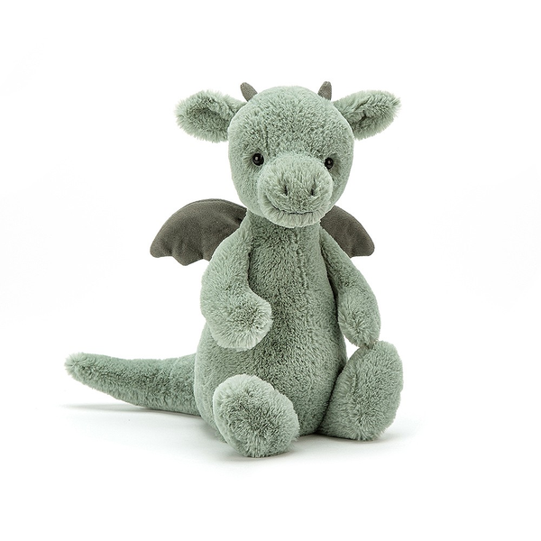 Smok Miętowo-Szary 31 cm Jellycat pluszaki dla dzieci