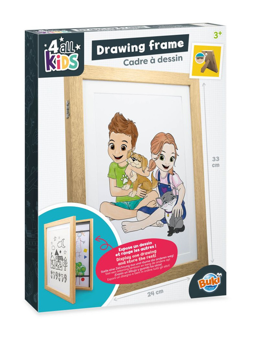 Ramka na obrazki dziecka otwierana 50 rysunków Buki