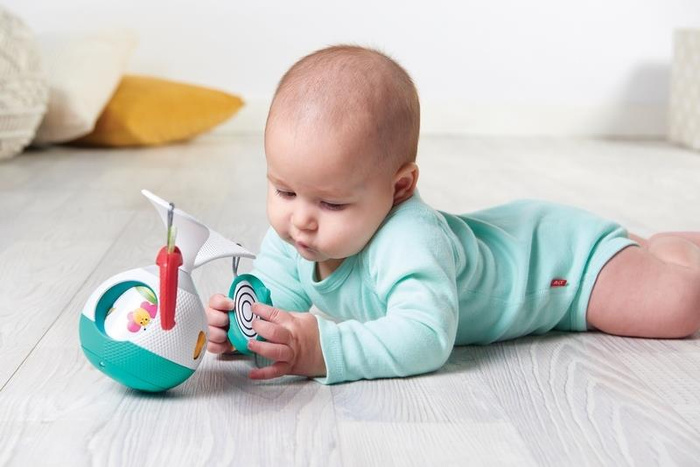 Tiny Love Karuzela interaktywna Czas dla Brzuszka Zabawa na łące Zabawka z muzyką i światłem 2w1