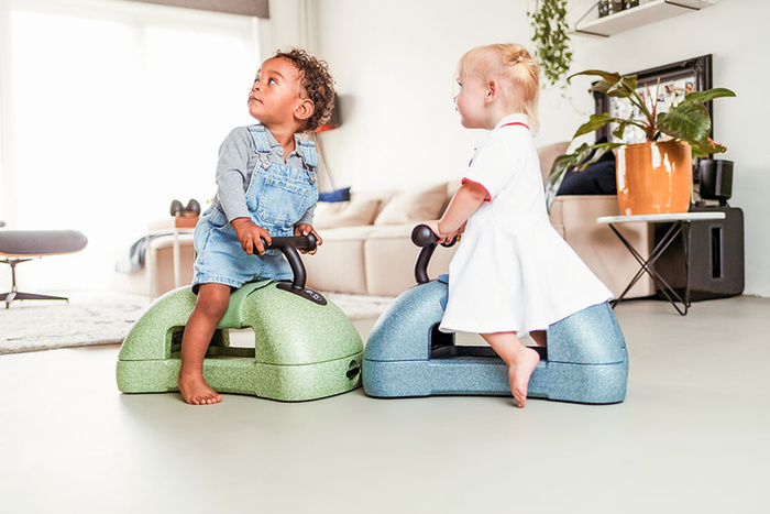 Scootandride My First jeździk pchacz dla dzieci 3w1 6 m+ Steel niebieski