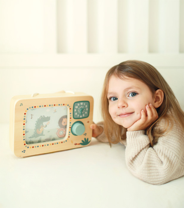 Drewniana pozytywka Dino Small Foot