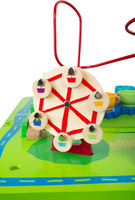 Drewniany stół do zabawy dla dzieci Park rozrywki 3w1 Small Foot