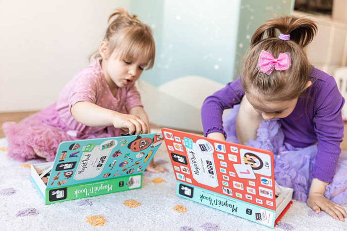 Układanka magnetyczna Sport Magnetibook Janod