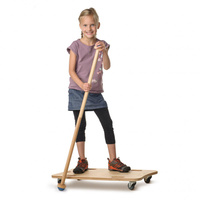 Drewniana deskorolka deska na kółkach Maxi Roller Board Erzi