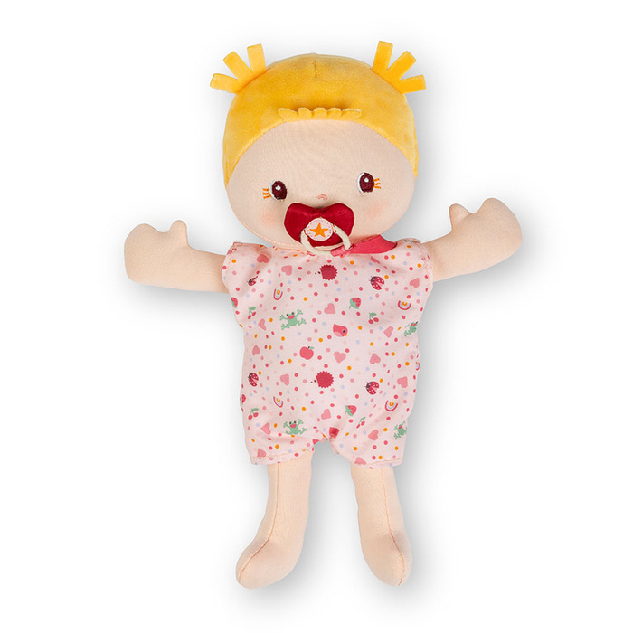 Lilliputiens Lalka z akcesoriami w foteliku rowerowym Lena do zabawy dla dzieci