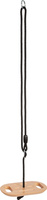 Drewniana huśtawka dla dzieci dysk z uchwytami Black Line Small Foot