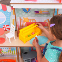 Dwustronny domek dla lalek diabelski młyn Fun Beach House KidKraft 
