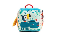 Wielofunkcyjna kostka z gryzakiem i pozytywką 7 odgłosów zwierząt Dżungla Lilliputiens