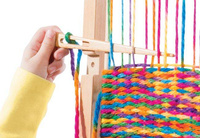 Drewniane krosno tkackie Melissa & Doug