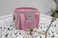 Torba na dodatki do Hobby Horse sztruksowa różowa Astrup