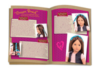 Lalka dla dzieci KAELYN 46cm z regulowanymi włosami do stylizacji i zestawem akcesoriów Our Generation