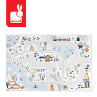 Mata dla dzieci do zabawy z drogą Biała Dolina Cross Roads Janod